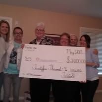 Laura Lewis TWIG donation to DAyton Childrens Hospital in 2021. Check presentation